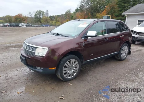 2010 Lincoln Mkx из США, поврежденный, VIN 2LMDJ6JC1ABJ34185